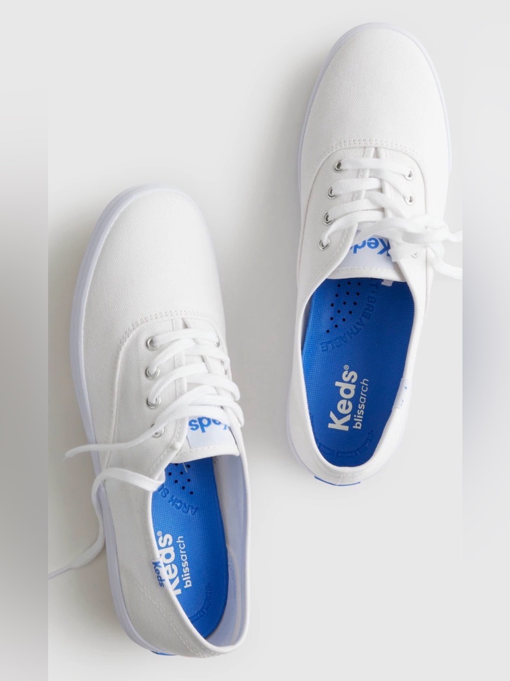 NWOB Keds White Champion Canvas Low-Top Sneakers Women’s Sz 7